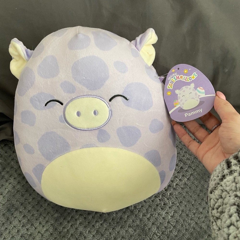 Squishmallow - Purple spotted pig